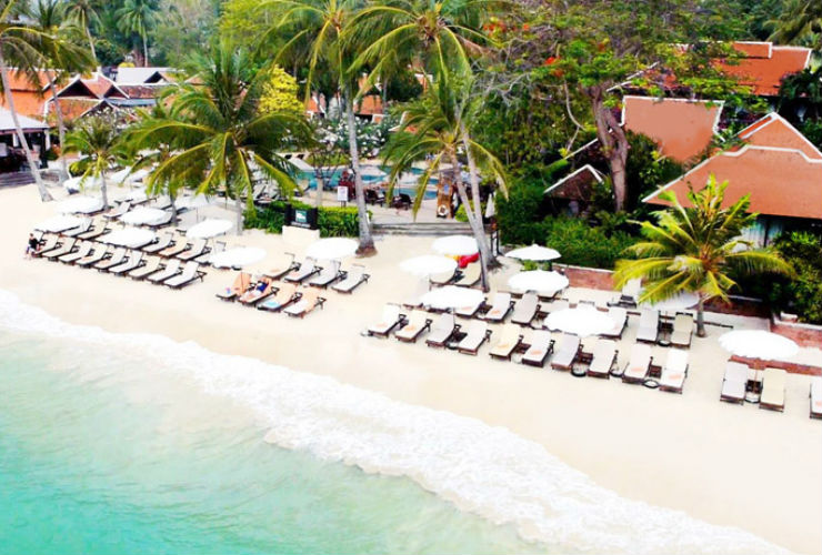 チャウエンビーチが目の前のリゾート。