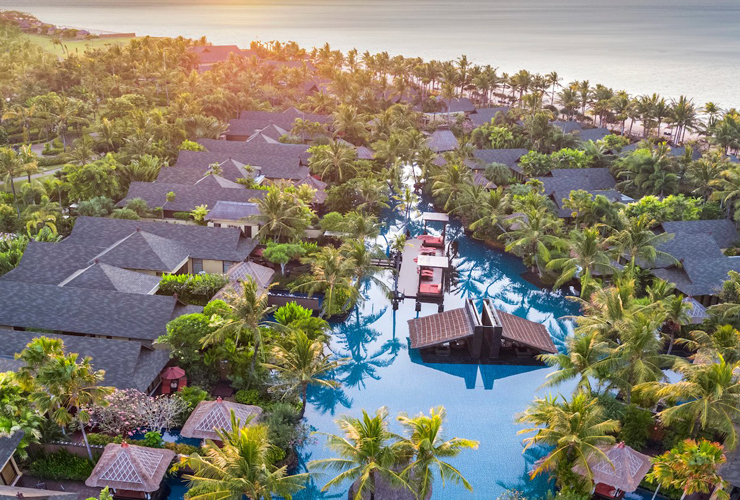 ザ セントレジス バリ リゾートの全景