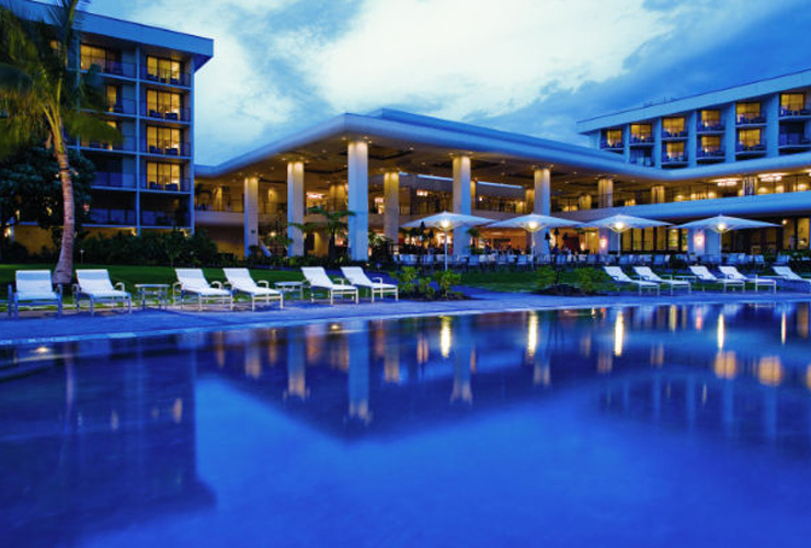 ホテル内には、インフィニティプール