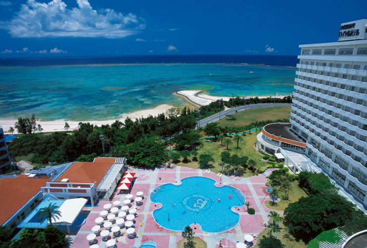 目の前がビーチ