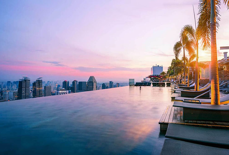 宿泊客だけが入れるインフィニティプール