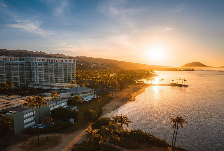 ビーチが目の前の絶好ロケーション