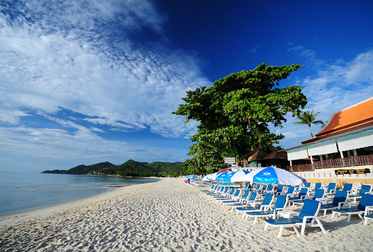 プライベートビーチつきです。