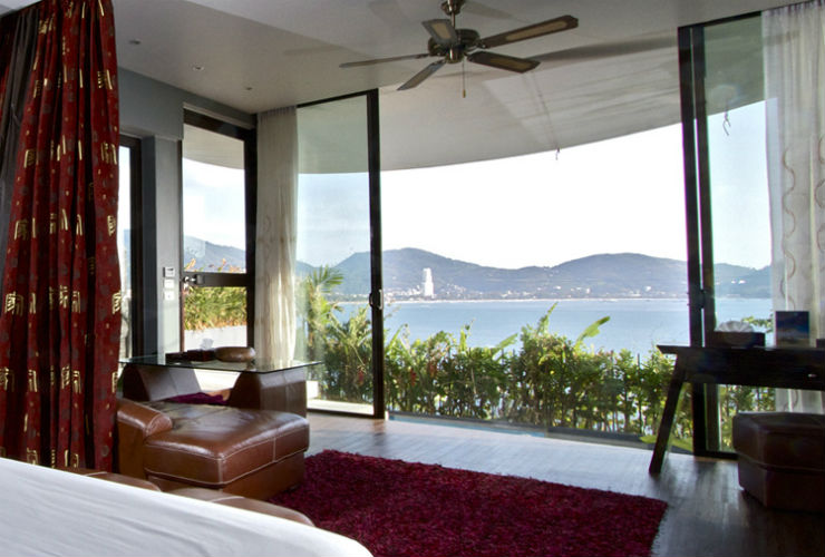 お部屋からもプーケットの海を一望