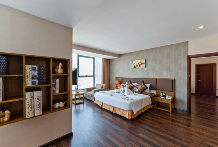 ゆったりとした広さのあるプレミアムデラックス