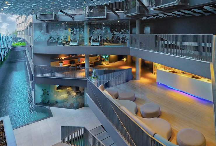 アイズ スミニャックのロビー