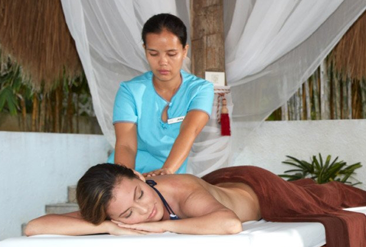 カップルでの利用も可能なスパ