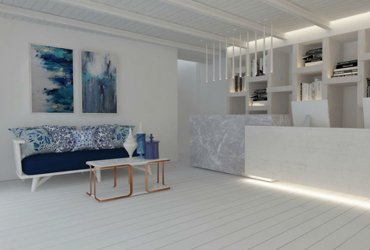 ホテル内は、機能的でおしゃれ。