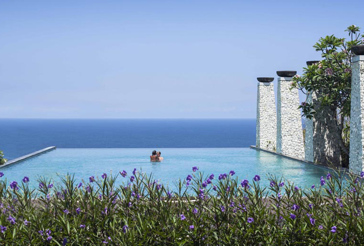 インフィニティプールの眺め