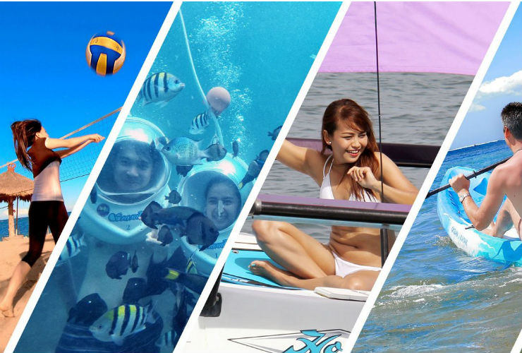 グランド ミラージュ リゾート ＆ タラソ バリ　マリンスポーツ