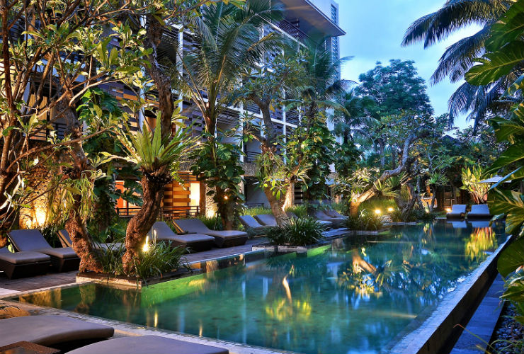 ザ ヘヴン バリ スミニャック　プール