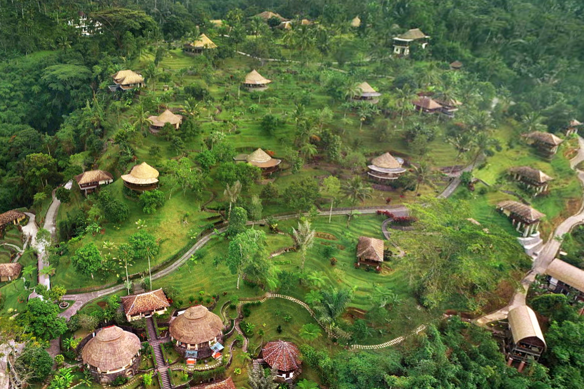 それぞれのヴィラが離れているのでプライベートを満喫