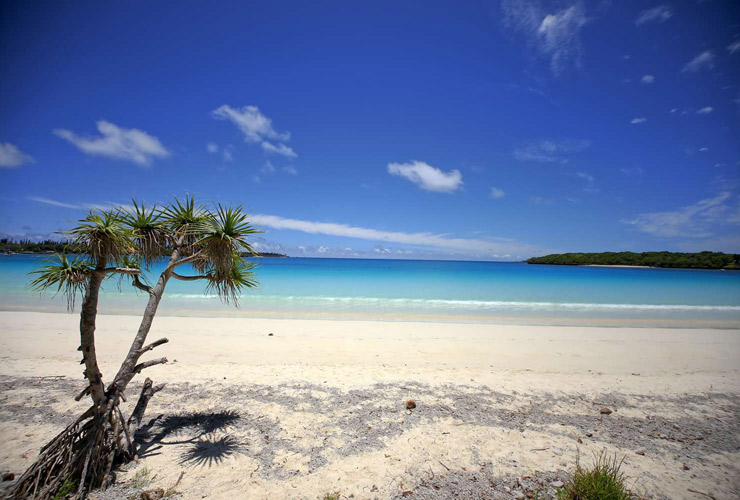 クトビーチの絶景