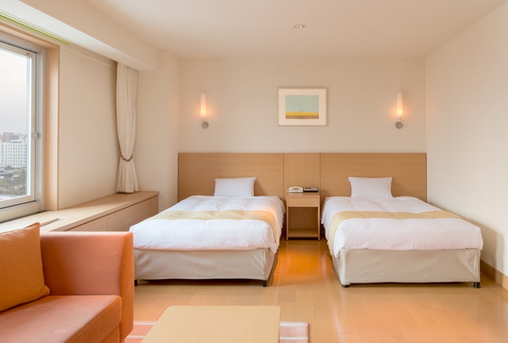 4名までご利用できるファミリールーム