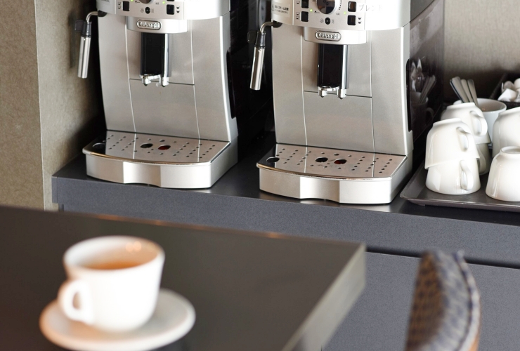 ウェルカムコーヒーのサービスもございます