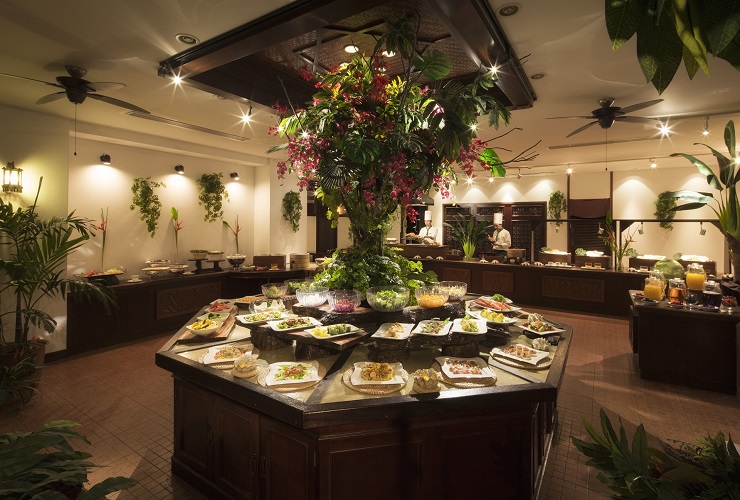 ビュッフェ会場