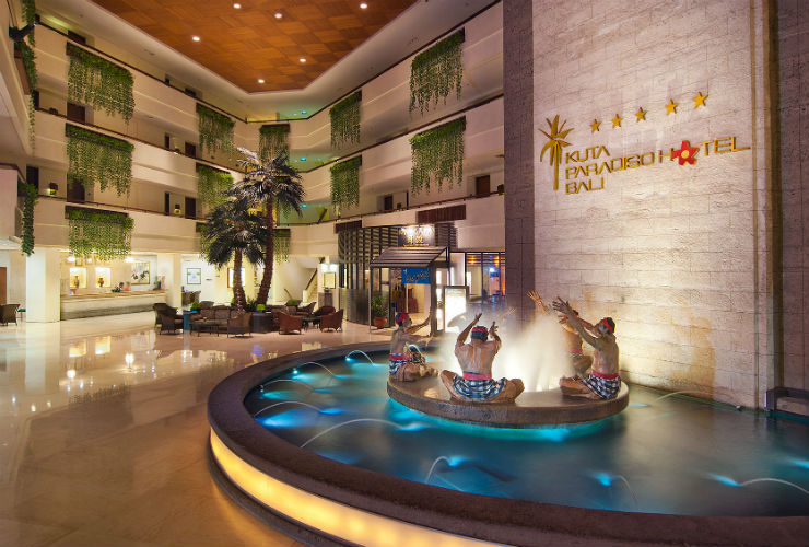 クタ パラディソ ホテル　ロビー