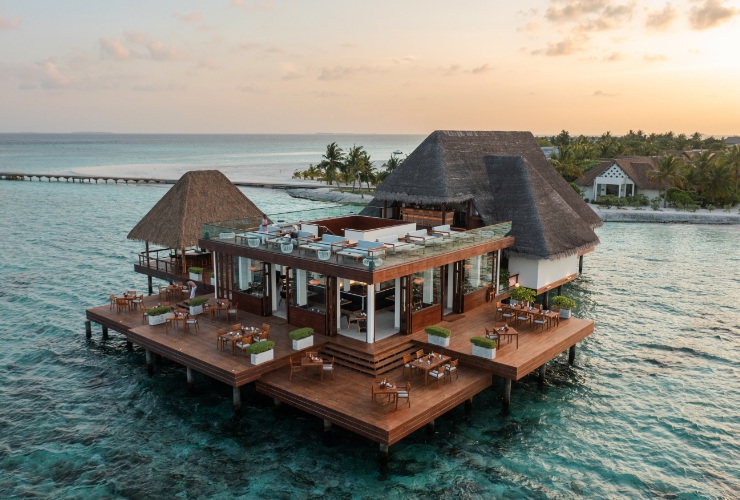 レストラン「アンブラ」では、モルディブとスリランカの料理の真髄を堪能いただけます