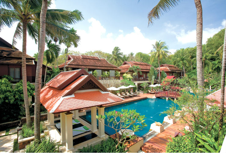 タイの伝統デザインを取り入れたリゾート。