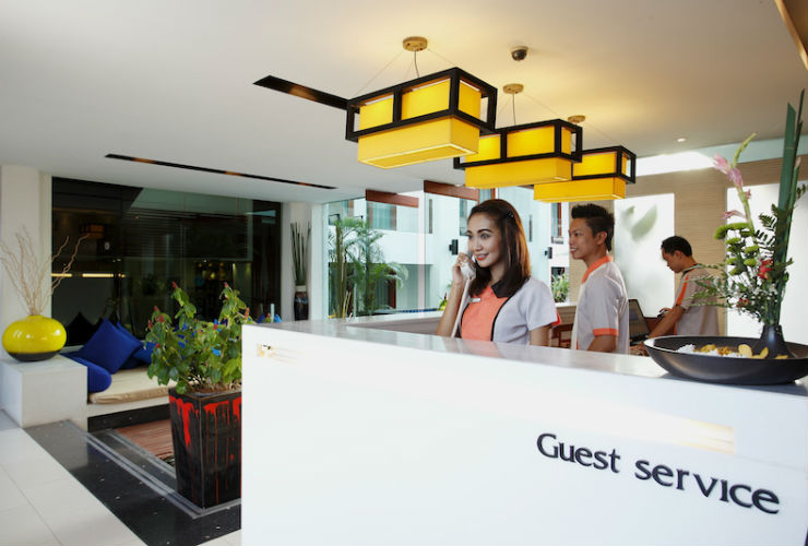 おしゃれなフロント