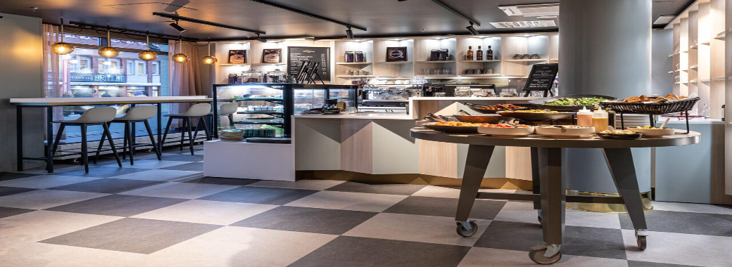 朝食ビュッフェ