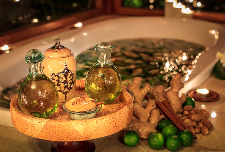 スパメニューのハーバルバス