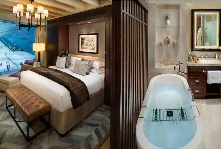 ケンピンスキー ホテル モール オブ ザ エミレーツ客室