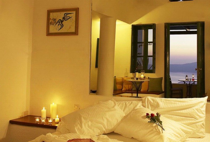 ロマンチックな雰囲気のお部屋。