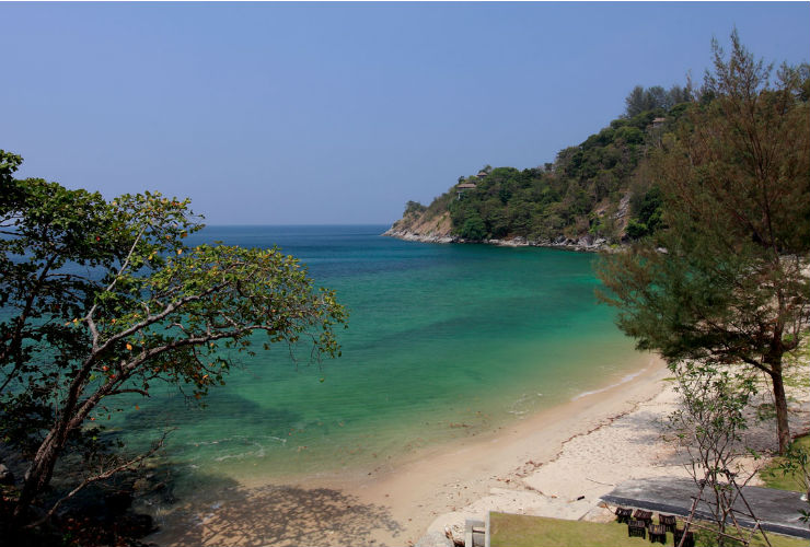 自然のビーチが残っています。