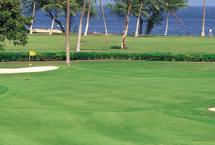 ゴルフ場も併設