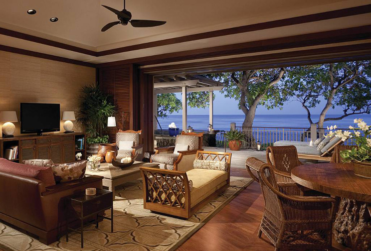 豪華なオーシャンフロントリゾート