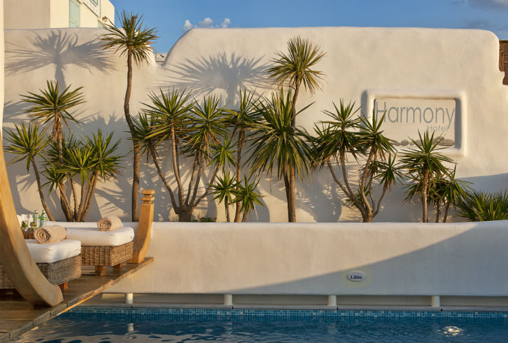 プールもくつろげる雰囲気に。