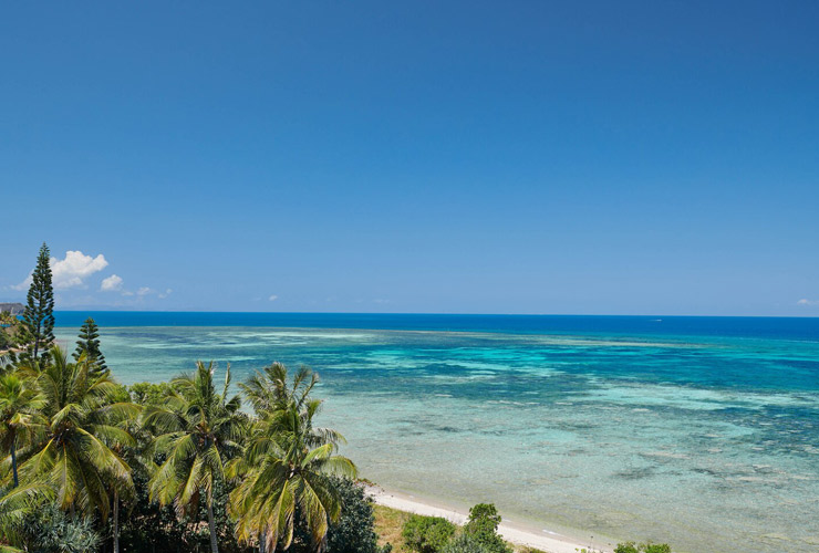 ホテルからのラグーンビュー