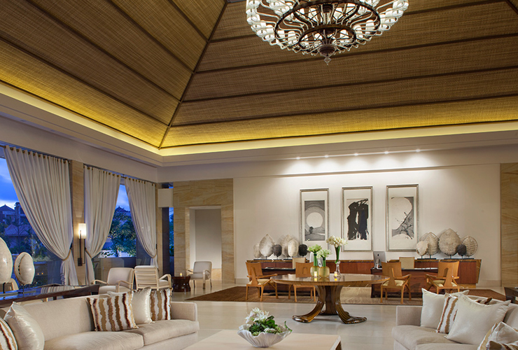 ムリア ヴィラスのレセプションエリア