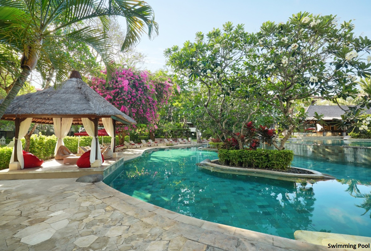 美しいスイミングプール