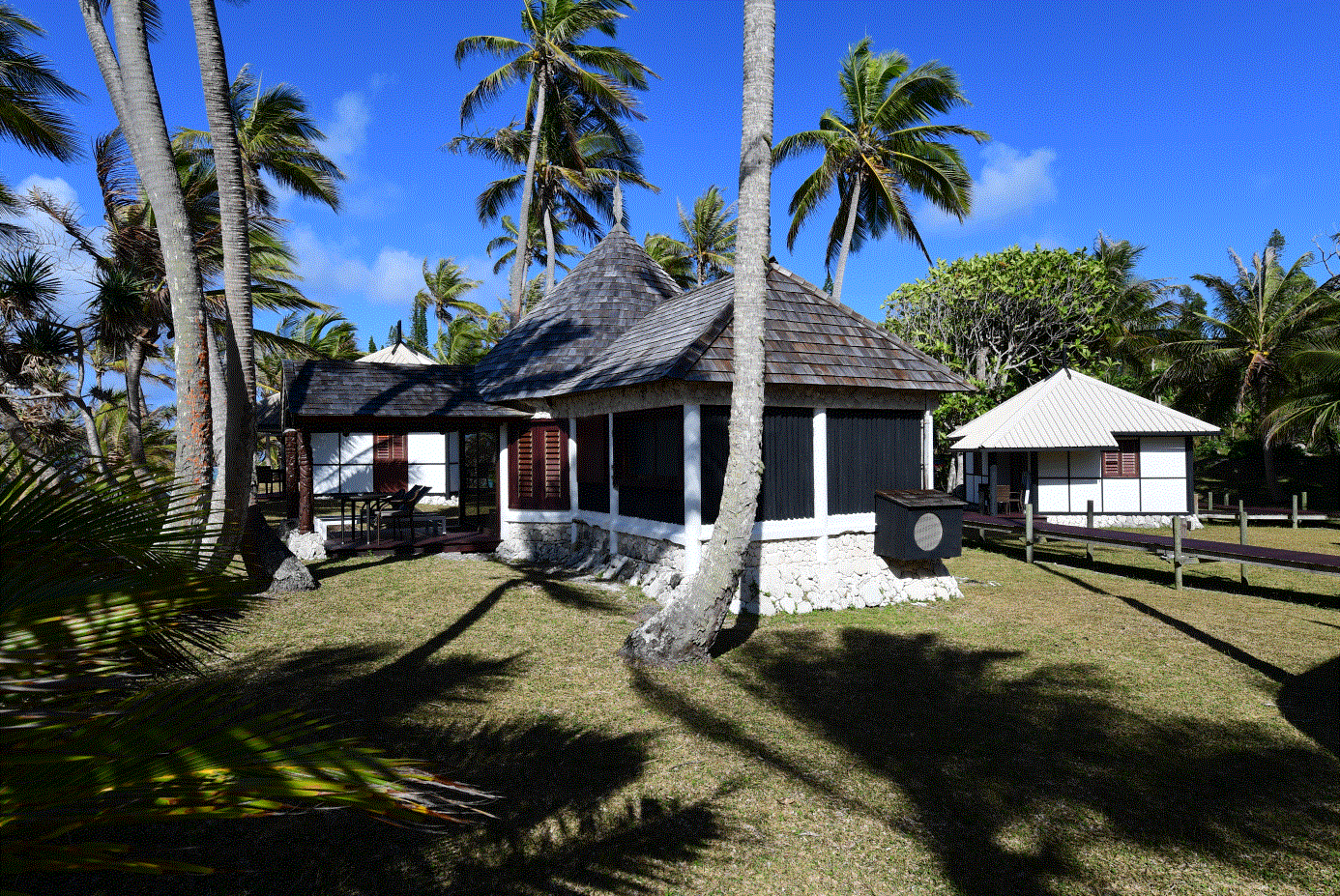 バンガロータイプの客室