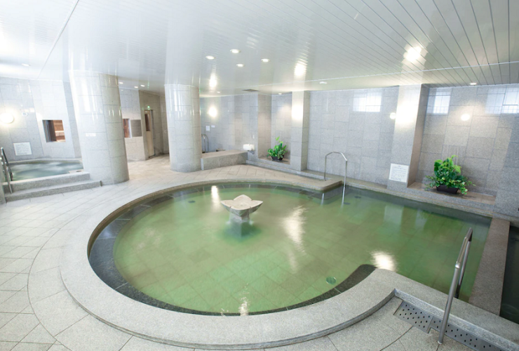 ナトリウム塩化物冷鉱泉の温泉