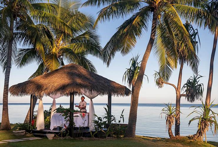 贅沢な空間でスパを堪能できる