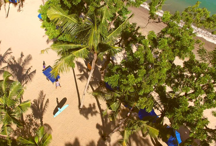 ビーチでさまざまなアクティビティも