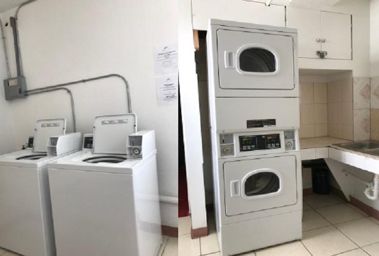 24時間ご利用いただけるコインランドリー