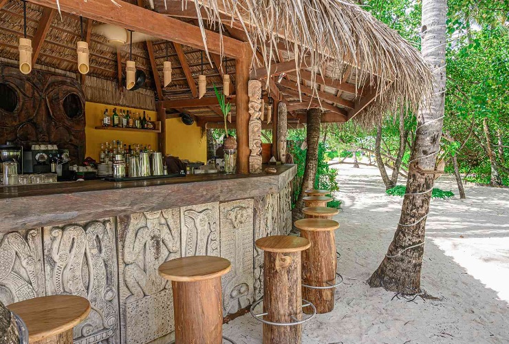 エスニックな雰囲気が漂う『トーテム・バー』