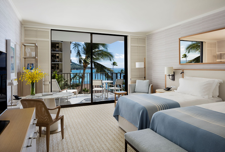 開業以来のコンセプトである「セブン シェイド オブ ホワイト」（7色の白）が彩る客室