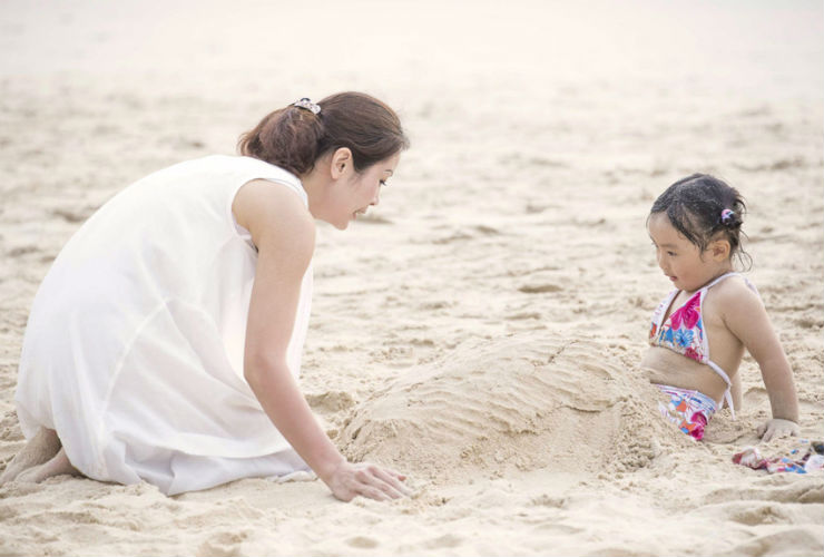 家族で楽しめるリゾートです。