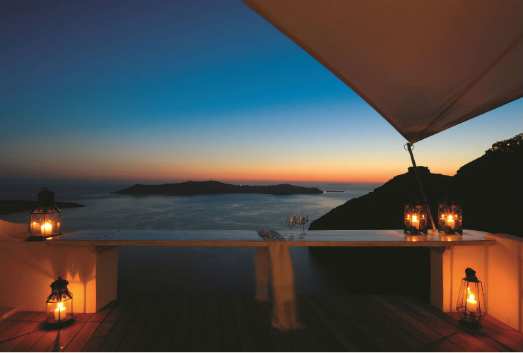 日のしずむ寸前の美しいひととき。