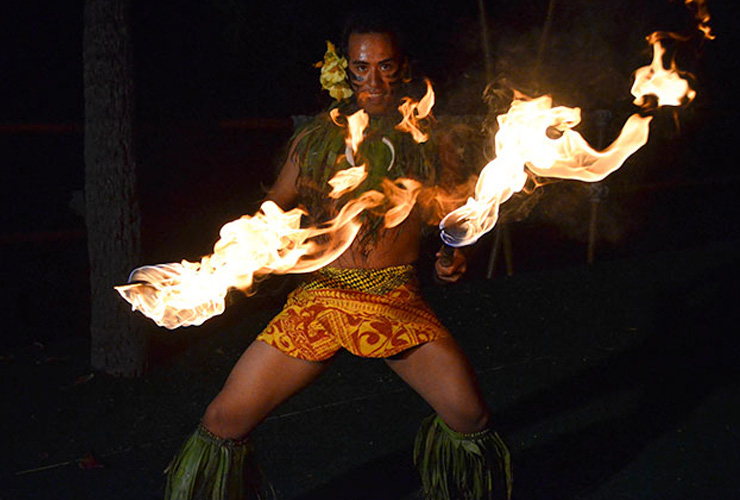 ハワイアンダンスも楽しめます