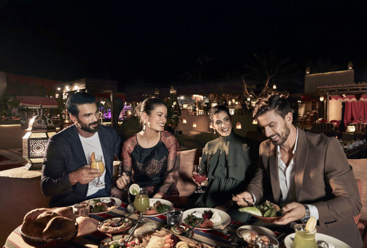 バブ アル シャムス デザート リゾート アンド スパレストラン