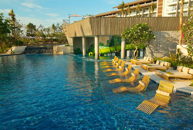 下層階にあるロウヤープール