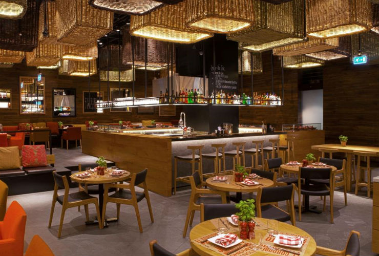 ケンピンスキー ホテル モール オブ ザ エミレーツレストラン