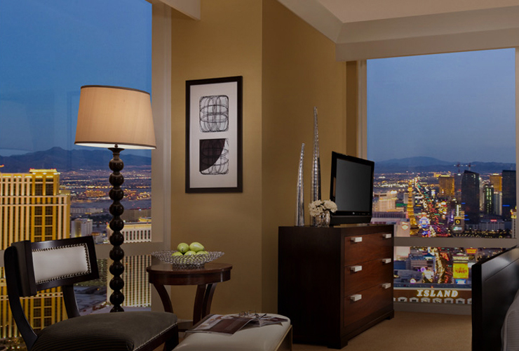 眺望抜群でおすすめのワンベッドルーム コーナー スウィート