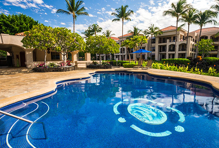 ジャストサイズのプール